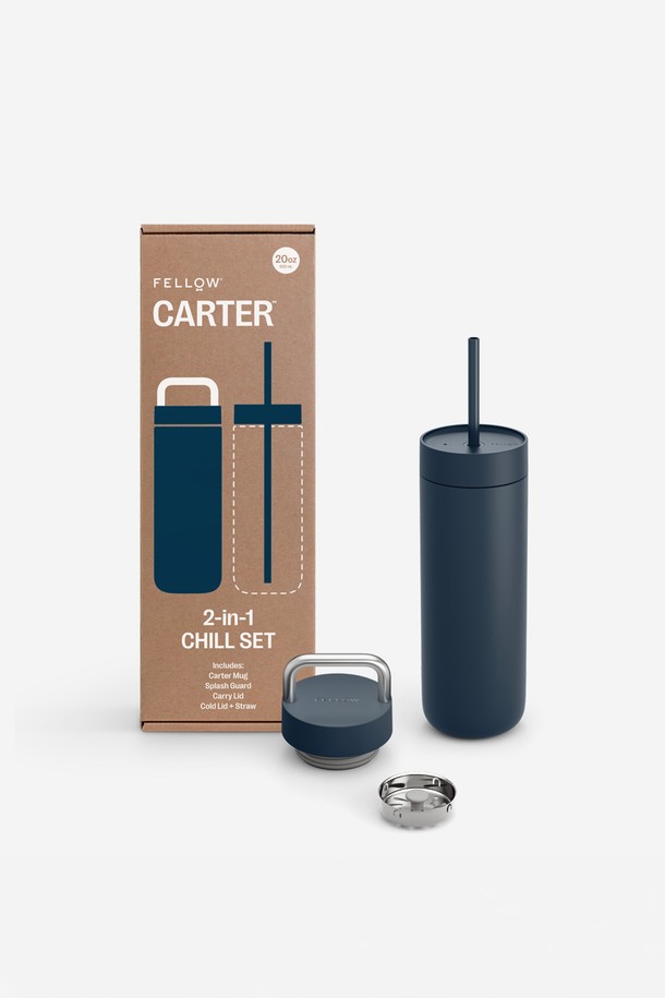 펠로우 카터 2 in 1 Chill 세트 20oz - 스톤블루는 보온, 보냉 기능을 갖춘 텀블러/물병입니다. 이중벽 진공 단열 구조와 세라믹 코팅으로 음료의 온도를 오래 유지하며, 누수 방지 기능으로 휴대성을 높였습니다. 20oz 용량으로 넉넉하게 음료를 담을 수 있으며, 차량 컵홀더에 호환됩니다. 스톤블루 색상과 스테인리스 스틸, 트라이탄, 세라믹 소재의 조합으로 세련된 디자인을 자랑합니다. 와인잔에서 영감을 얻은 디자인과 BPA-free, 금속맛 방지 기능으로 음료 본연의 맛을 즐길 수 있습니다.
