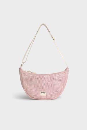 WO 메쉬 블러쉬 크로스바디백  32x16x8