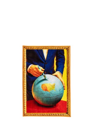 [12월예약배송] TP매트글로브골드프레임60x90