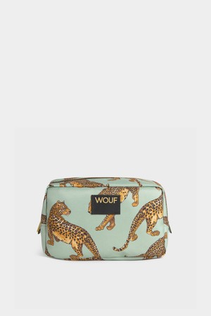 WO데일리 에메랄드레오파드 토일레트리백 20x13x9.5