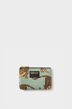 WO데일리 에메랄드레오파드 월릿 13x9x1