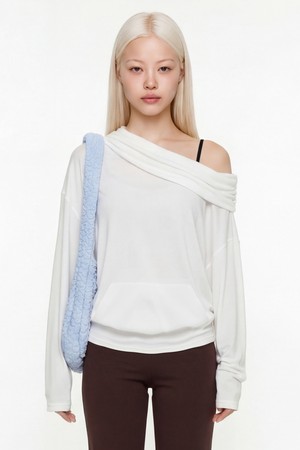 카울넥 텐셀 풀오버_WHITE-a