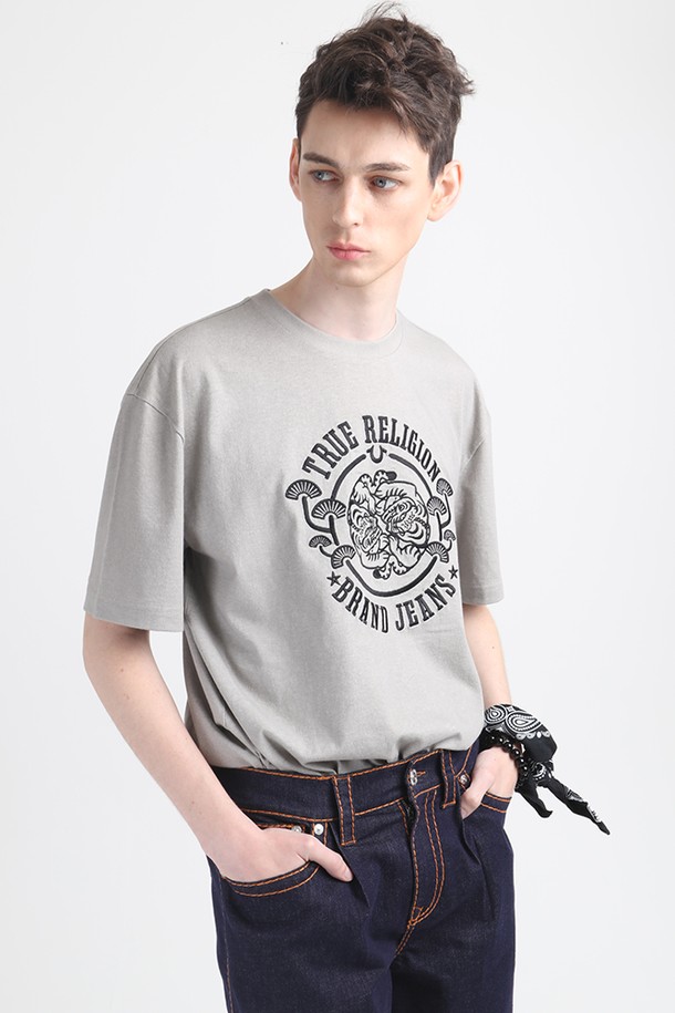 TRUE RELIGION - 반팔티셔츠 - [TRUE RELIGION] 서울에디션 반팔 티셔츠B 스톤