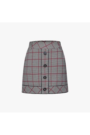 [리퍼브]레드 하운드투스 스커트 (체크)_GREY-a