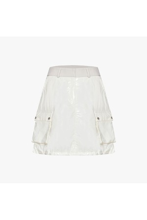 [리퍼브]본딩 포켓 스커트 (아이보리)_IVORY-a