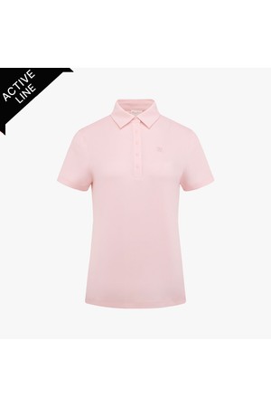 루즈핏 로고 심볼 티셔츠 (핑크)_PINK-a