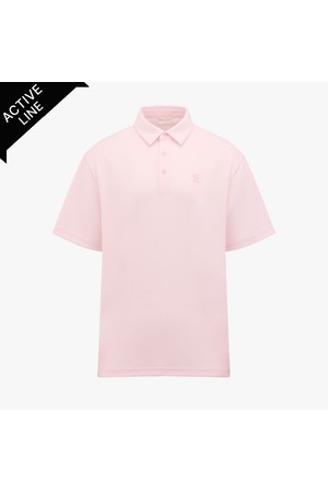남성 루즈핏 폴로 티셔츠 (핑크)_PINK-a