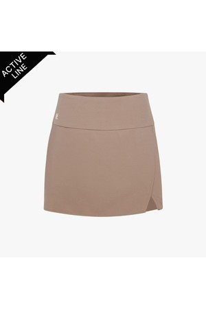 트임 슬림핏 스커트 (코코아)_BROWN-a