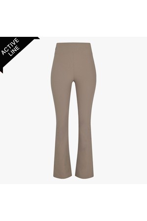 사이드 슬릿 레깅스 팬츠 (브라운)_BROWN-a