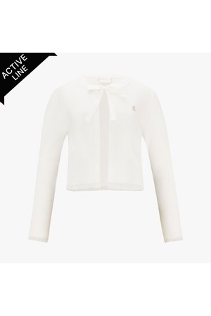 리브 크롭 가디건 (아이보리)_IVORY-a