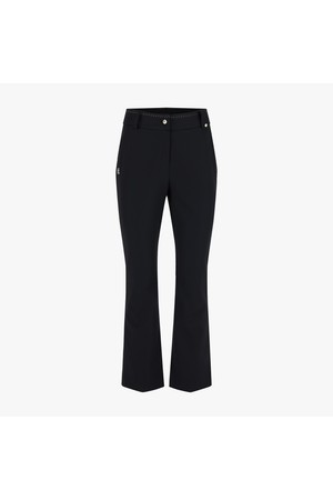 진주 스티치 세미 부츠컷 팬츠 (블랙)_BLACK-a