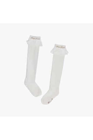 레이스 로고 니삭스 (화이트)_WHITE-a