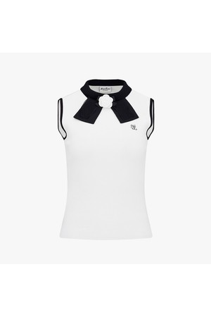 리본 탈착 민소매 니트 (화이트)_WHITE-a