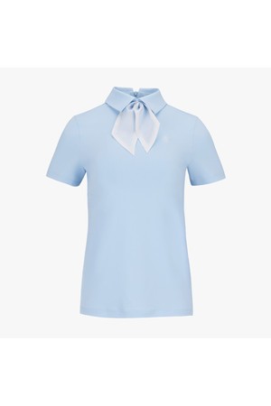 쁘띠 스카프 세트 티셔츠 (블루)_BLUE-a