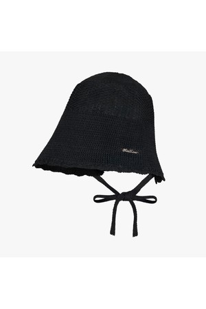 썸머 니트 보넷 햇 (블랙)_BLACK-a