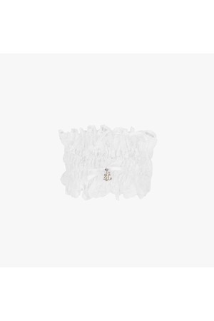 레이스 넥 스카프 (화이트)_WHITE-a