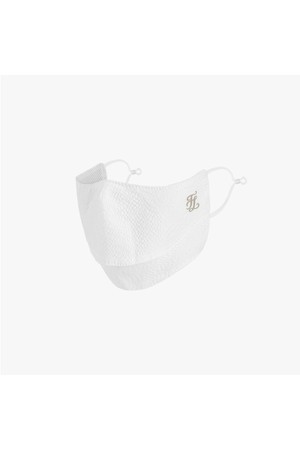 로고 시어서커 2단 마스크 (화이트)_WHITE-a
