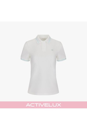 티핑 폴로 티셔츠 (화이트)_WHITE-a