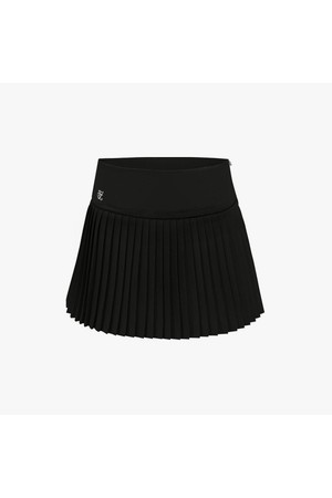 플레어 플리츠 페라 스커트 (블랙)