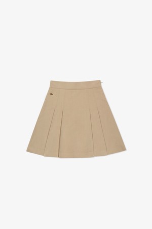 람다 여성 세레나 골프 스커트 주름 플리츠 오트베이지 52516_BEIGE-a