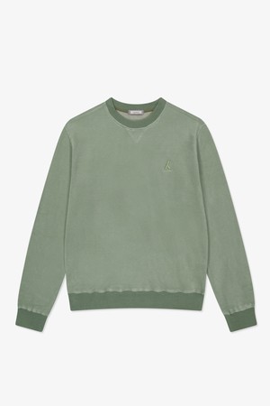 람다 남성 골프 클래식 스웻셔츠  MIP RICH WARMTH 그린모스 맨투맨 52419_GREEN-a