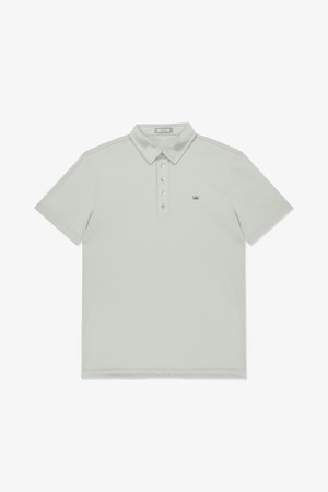 람다 남성 플라즈마 에디션 프리미어 폴로 5버튼 미스트그레이 26102 골프 카라셔츠 반팔_GREY-a