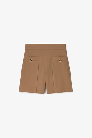 람다 여성 리젠트 포켓 골드버튼 쇼츠 토프베이지 26331 골프 반바지_BEIGE-a