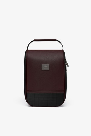 람다 사피아노 슈백 마호가니블랙 26802 골프화 가방 신발주머니 파우치_BROWN-a