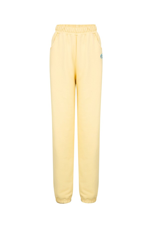 MARGARIN FINGERS - 트레이닝 팬츠/조거 - [22SS] MARGARIN SWEAT PANTS (LIGHT YELLOW)