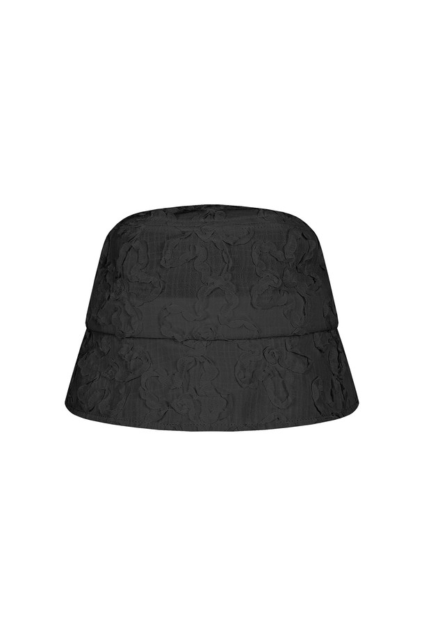 MARGARIN FINGERS - 모자 - [24SP] LACE BUCKET HAT (BLACK)