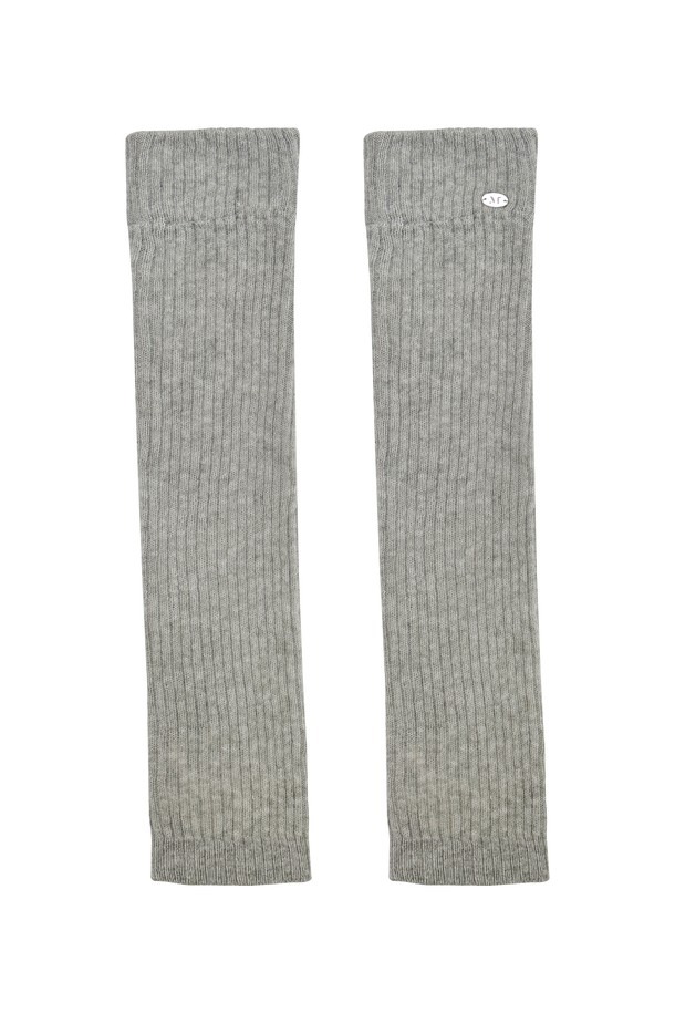 MARGARIN FINGERS - 양말 - [24FW] COZY LOOSE LEG WARMER (GREY)