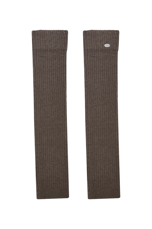 MARGARIN FINGERS - 양말 - [24FW] COZY LOOSE LEG WARMER (BROWN)