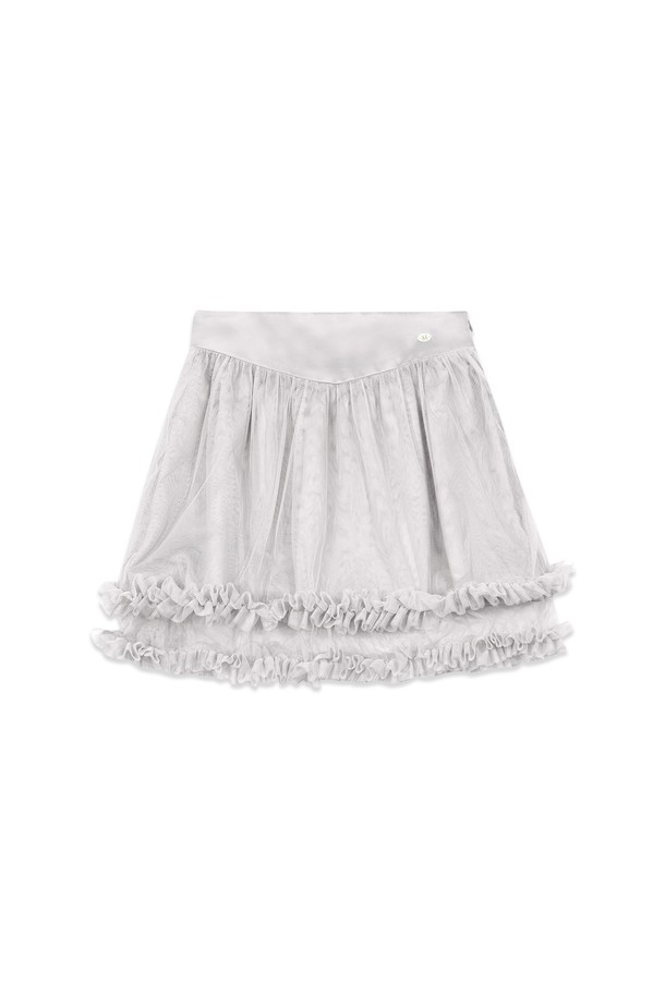 MARGARIN FINGERS ♥ FRILL TUTU SKIRT /追跡付 MARGARIN FINGERS] FRILL TUTU SKIRT (GREY) - 25MID CAPSULE