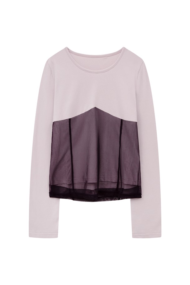 [25WINTER] 메쉬 레이어드 티셔츠 (퍼플)는 겨울 시즌, 미니멀한 스타일을 연출하기 좋은 여성 의류입니다. 퍼플과 화이트 두 가지 색상으로 제공되며, 얇은 두께의 메쉬 소재로 제작되어 부드러운 촉감을 선사합니다. 라운드넥과 긴 소매, 레귤러 핏 디자인으로 편안한 착용감을 느낄 수 있으며, 레이어드 스타일 연출에 활용하기 좋습니다. 베이직한 디자인으로 다양한 룩에 매치하여 활용할 수 있습니다.
