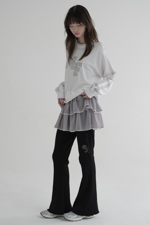 [25FW] ROSE BOOT-CUT PANTS (BLACK)