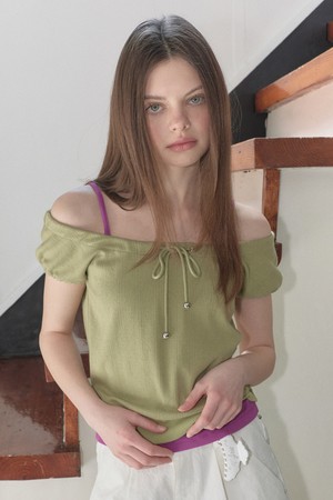 [26MID CAPSULE] BASIC TWO-WAY TANK TOP (PURPLE)