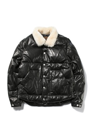 [LAMBSKIN] DOWN PADDING JACKET