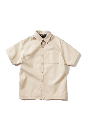 [ECO LEATHER] S-Shirts Ivory_02