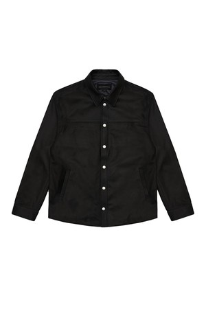 [VEGETABLE] SHIRTS JACKET (BLACK)