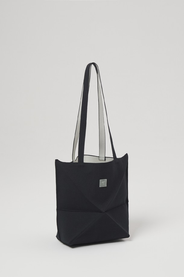 softromaine - 토트백 - Square Origami Knit Tote