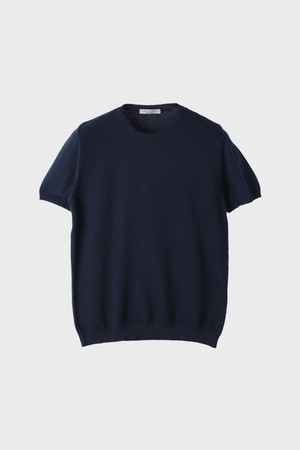 라운드넥 코튼 니트 티 F-HNIT07