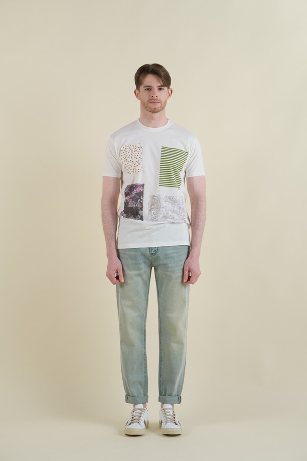 패치워크 코튼 티셔츠 F-QTEE03은 화이트와 차콜 두 가지 색상으로 출시된 남성용 반소매 티셔츠입니다. 부드러운 면 소재로 제작되어 편안한 착용감을 선사하며, 신축성이 있어 활동성을 높였습니다. 다채로운 패턴과 컬러의 패치워크 디자인, 슬림핏, 라운드넥으로 캐주얼한 스타일을 연출하며, 데일리룩으로 활용하기 좋습니다.
