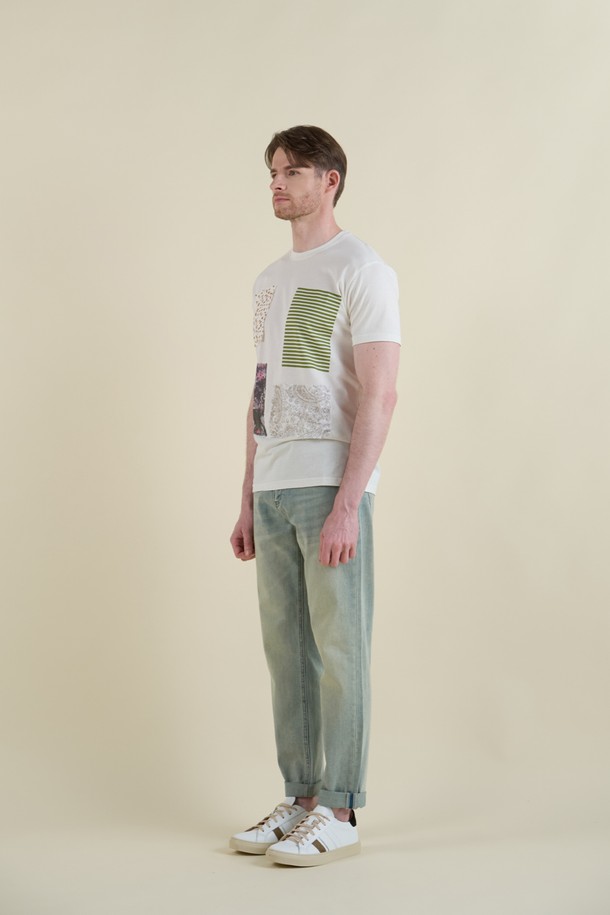 패치워크 코튼 티셔츠 F-QTEE03은 화이트와 차콜 두 가지 색상으로 출시된 남성용 반소매 티셔츠입니다. 부드러운 면 소재로 제작되어 편안한 착용감을 선사하며, 신축성이 있어 활동성을 높였습니다. 다채로운 패턴과 컬러의 패치워크 디자인, 슬림핏, 라운드넥으로 캐주얼한 스타일을 연출하며, 데일리룩으로 활용하기 좋습니다.
