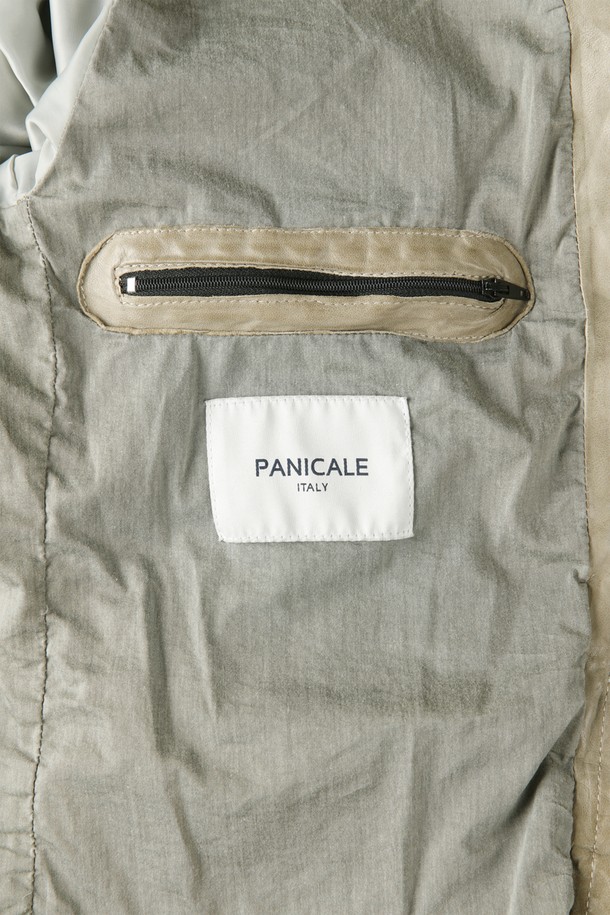 PANICALE - 가죽 - [Made In Italy] 램스킨 셔츠 자켓 F-QLJP01