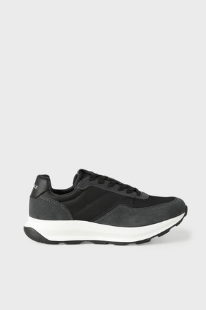 스웨이드 레더 스니커즈 M-QFO09