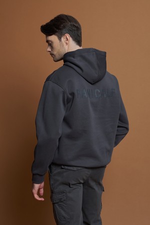 레귤러핏 로고 후드 티셔츠 M-QTEE50