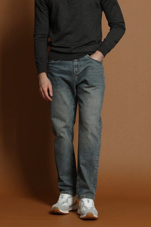 릴렉스핏 베이직 데님 팬츠 M-QJEAN51