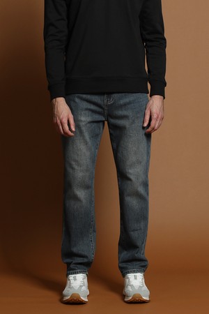 릴렉스핏 워싱 데님 팬츠 M-QJEAN50