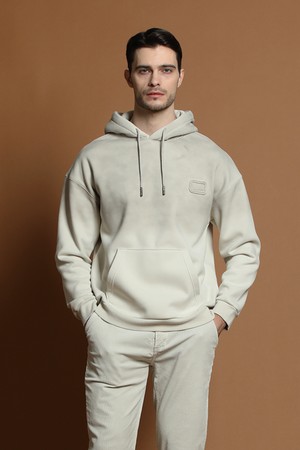 기모 그라데이션 후드 티셔츠 M-QTEE58