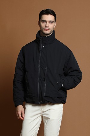 덕다운 사이드 지퍼 블루종 자켓 M-QCJP52